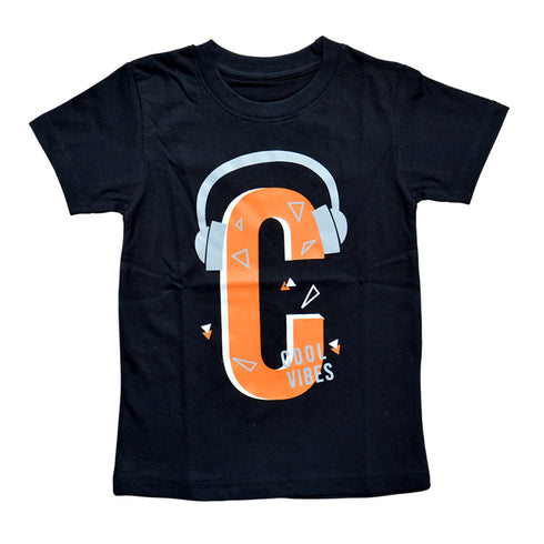 FAZZA Boys Graphic Print Pure Cotton T Shirt (Multicolor, Pack of 5)