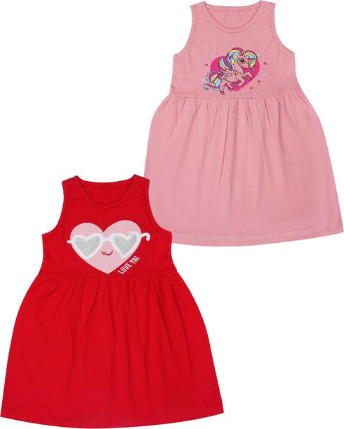 FAZZA Girls Midi/Knee Length Casual Dress