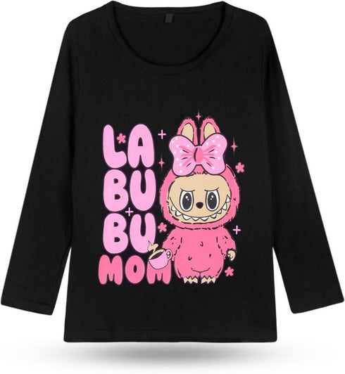 FAZZA Girls Printed Pure Cotton Regular T Shirt