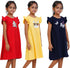 FAZZA Girls Midi/Knee Length Casual Dress