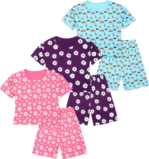 FAZZA Girls Casual T-shirt Shorts