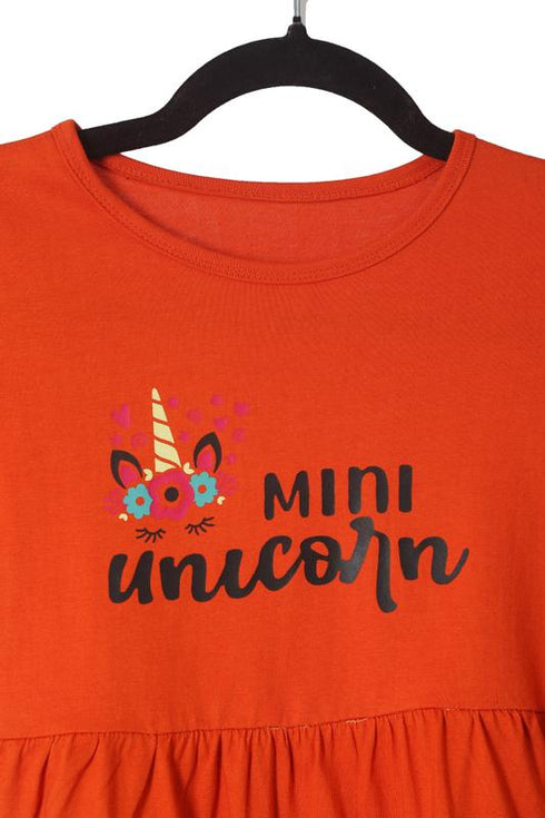 FAZZA Girls Midi/Knee Length Casual Dress