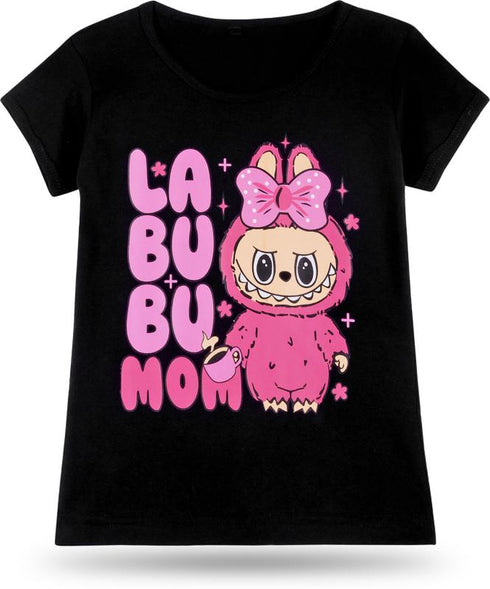 FAZZA Girls Printed Pure Cotton Regular T Shirt