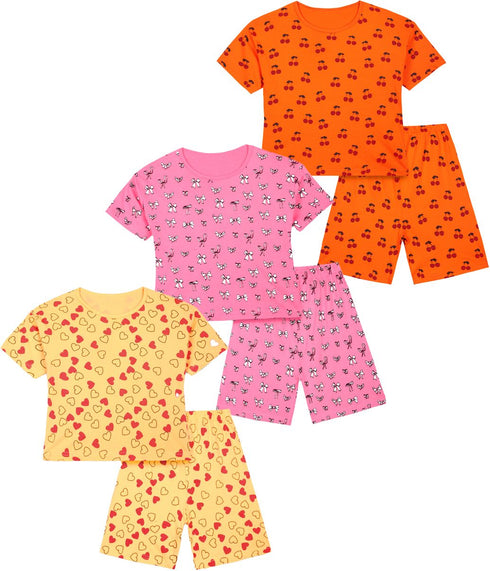 FAZZA Girls Casual T-shirt Shorts