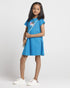 FAZZA Girls Midi/Knee Length Party Dress