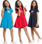 FAZZA Girls Midi/Knee Length Party Dress