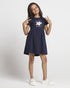 FAZZA Girls Midi/Knee Length Party Dress