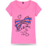 FAZZA Girls Printed Pure Cotton Regular T Shirt
