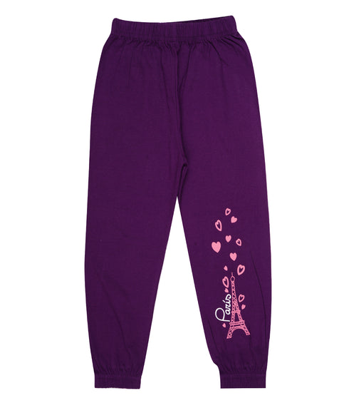 FAZZA Track Pant For Girls (Multicolor, Pack of 5)