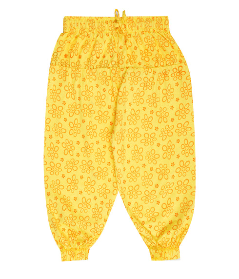 FAZZA Capri For Girls Casual Printed Pure Cotton (Multicolor Pack of 5)