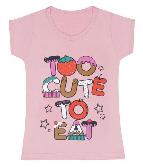 FAZZA Girls T-shirts(Pack of 5)
