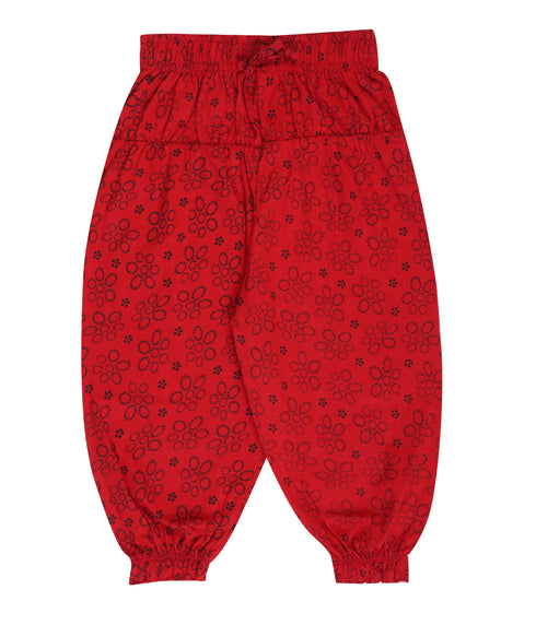 FAZZA Capri For Girls Casual Printed Pure Cotton (Multicolor Pack of 5)