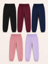 Girls and Boys Track Pants (Pack of 5)