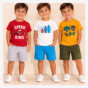 Boys T shirt (Pack Of 3)