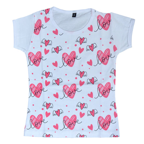 FAZZA Girls T-shirts(Pack of 5)