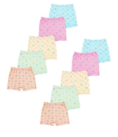 FAZZA Brief For Boys (Multicolor Pack of 10)