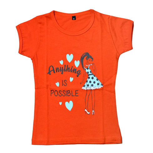 FAZZA Girls Tshirts(Pack of 5)