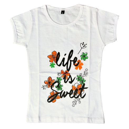 FAZZA Girls Tshirts(Pack of 5)