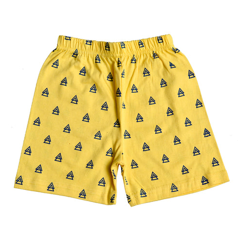 FAZZA Short For Boys & Girls Casual Printed Pure Cotton (Pack of 5)