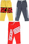 FAZZA Track Pant For Boys (Multicolor, Pack of 3)