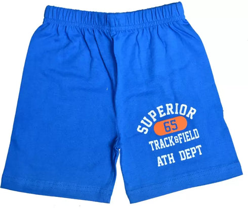 FAZZA Short For Boys Casual Graphic Print Pure Cotton (Multicolor, Pack of 5)