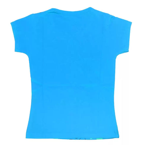 FAZZA Girls Graphic Print Pure Cotton T Shirt (Multicolor, Pack of 5)