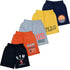 FAZZA Short For Boys & Girls Casual Graphic Print Pure Cotton (Multicolor, Pack of 5)