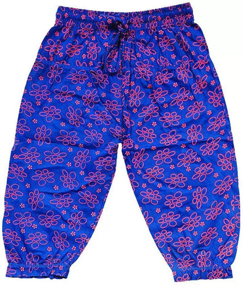 FAZZA Capri For Girls Casual Printed Pure Cotton (Multicolor Pack of 5)