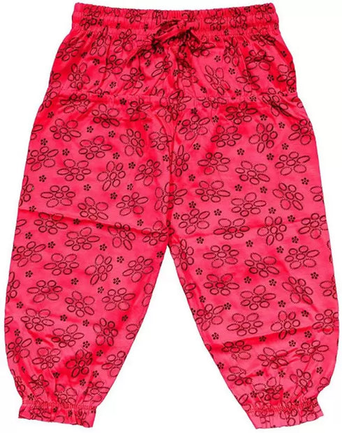 FAZZA Capri For Girls Casual Printed Pure Cotton (Multicolor Pack of 5)