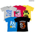 FAZZA Boys Tshirts(Pack of 5)