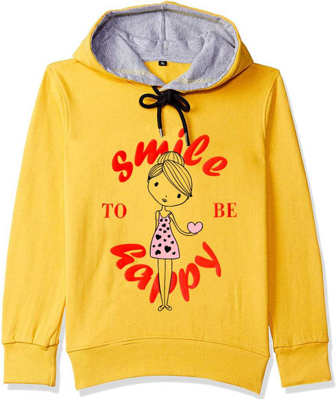 Fazza Girls Yellow Sweatshirts