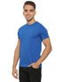 FAZZA Men Solid Blue T-Shirt