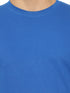 FAZZA Men Solid Blue T-Shirt