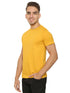 FAZZA Men Solid Yellow T-Shirt