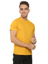 FAZZA Men Solid Yellow T-Shirt
