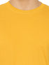 FAZZA Men Solid Yellow T-Shirt